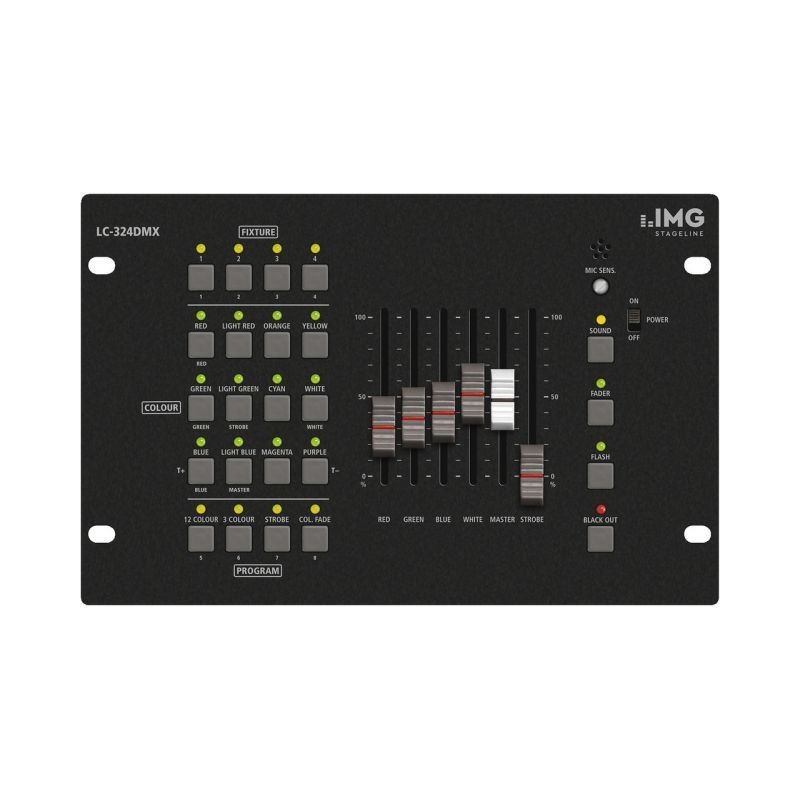 Monacor LC-324DMX Kontroler diodowy DMX